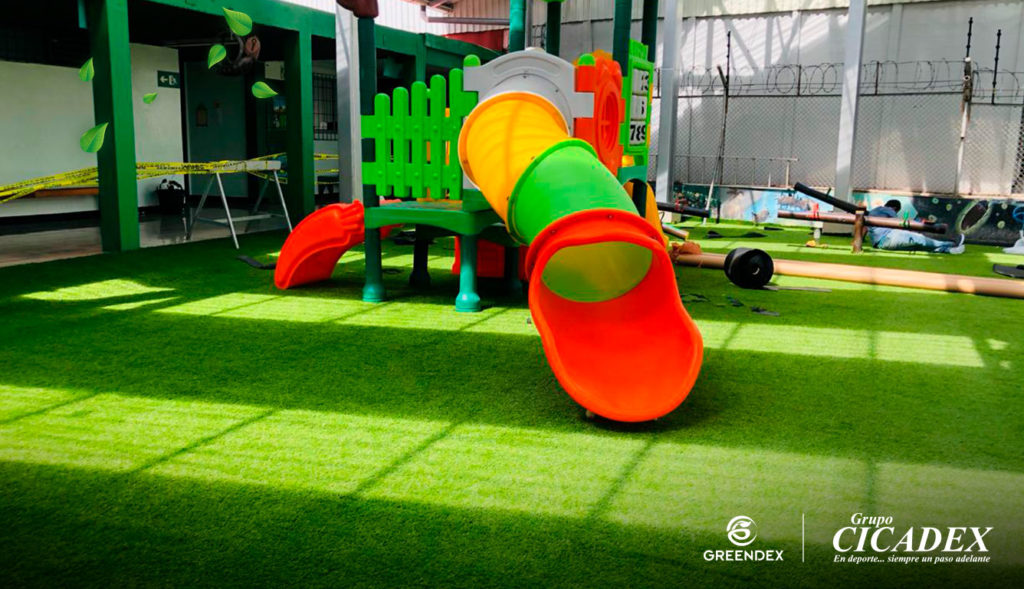 Jardín de niños Miguel de Cervantes instalación de Playground 1024x589 1