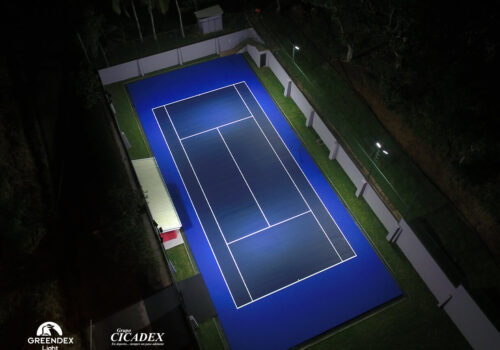 Proyecto ILUMINACION Cancha De Tenis Turrucares CICADEX GREENDEX